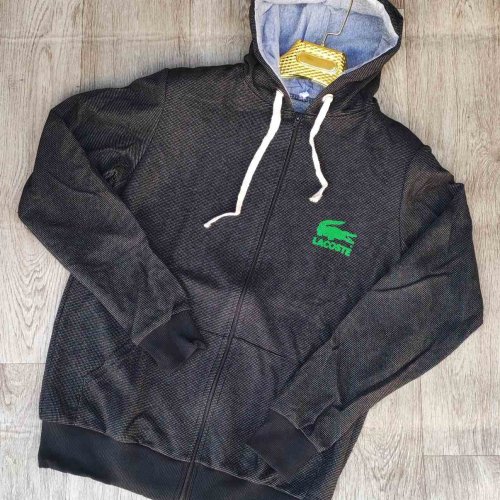 Кофта спорт Sport style (M-2XL) 23-3 d.grey (деми) Sport style 23-3 d.grey