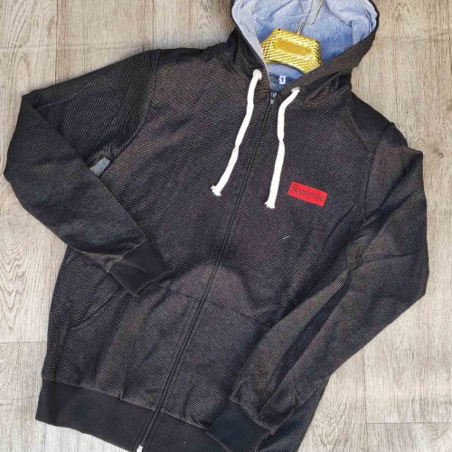 Кофта спорт Sport style (M-2XL) 23-5 d.grey (деми) Sport style 23-5 d.grey