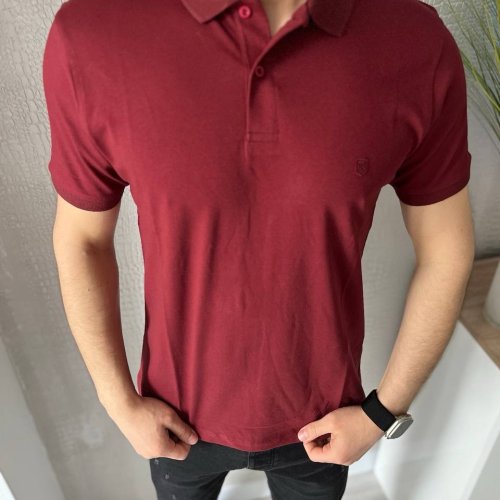 Футболка Nik (M-2XL) 54941 wine (лето) Nik 54941 wine