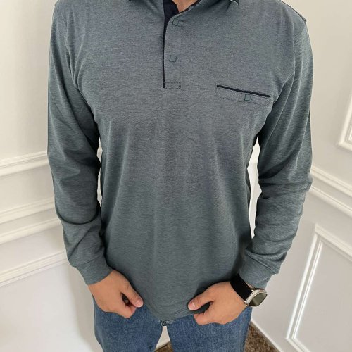 Свитер Nik (L-3XL) 54953 grey (деми) Nik 54953 grey
