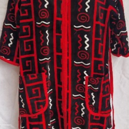 Халат Romeo life (50-56) 2024-1 black (деми) Romeo life 2024-1 black