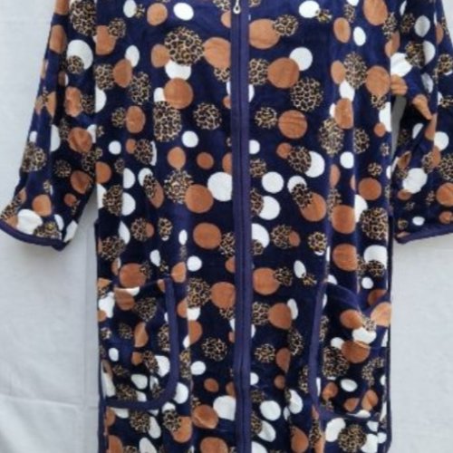 Халат Romeo life (50-56) 2024-3 navy (деми) Romeo life 2024-3 navy