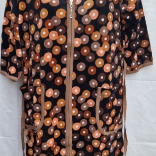 Халат Romeo life (50-56) 2024-5 black (деми) Romeo life 2024-5 black