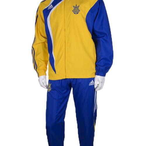 Костюм спорт BIG clothes (M-3XL) 3525 yellow-blue (деми) BIG clothes 3525 yellow-blue