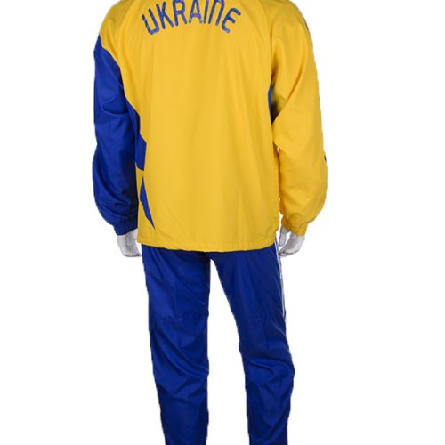 Костюм спорт BIG clothes (M-3XL) 3525 yellow-blue (деми) BIG clothes 3525 yellow-blue