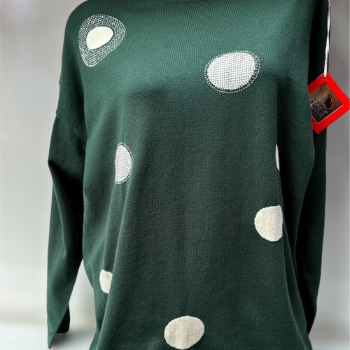 Свитер Ekvato (56-60) 24046 d.green (деми) Ekvato 24046 d.green
