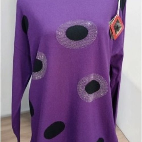 Свитер Ekvato (56-60) 24045 purple (деми) Ekvato 24045 purple