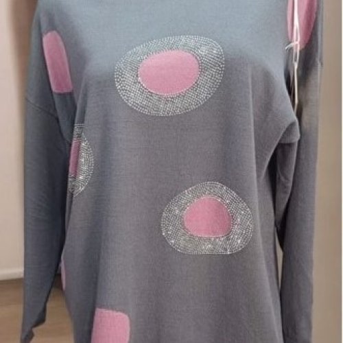 Свитер Ekvato (56-60) 24045 grey (деми) Ekvato 24045 grey