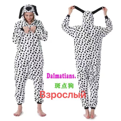 Кигуруми Brilliant (S-XL) Dolm1 white (зима) Brilliant Dolm1 white