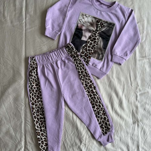 Костюм спорт Baby Boom (2-5) 322 lilac (деми) Baby Boom 322 lilac