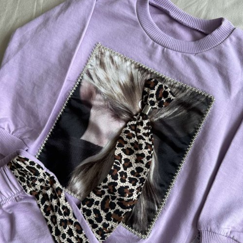 Костюм спорт Baby Boom (2-5) 322 lilac (деми) Baby Boom 322 lilac