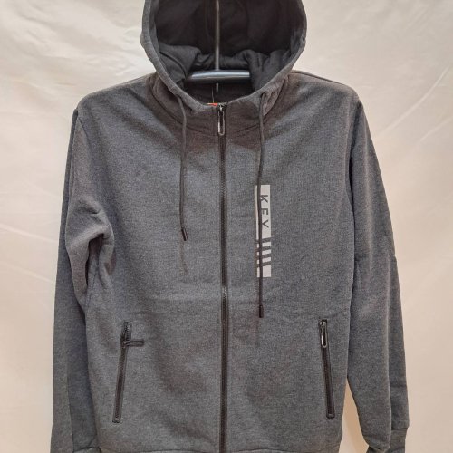 Кофта спорт Giang (M-3XL) 2326A grey (зима) Giang 2326A grey