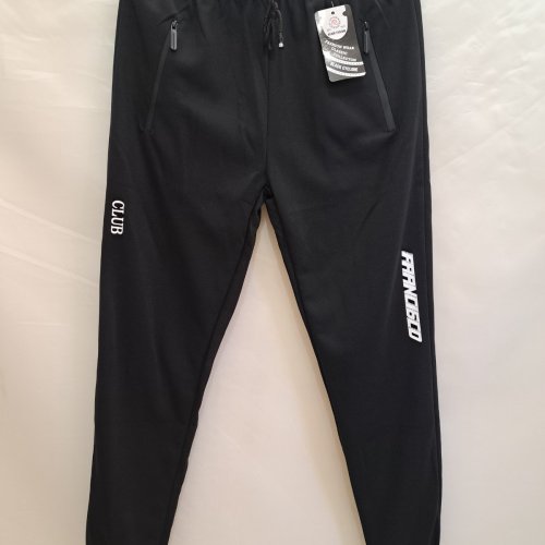 Штаны спорт Giang (M-3XL) 7015 black (деми) Giang 7015 black