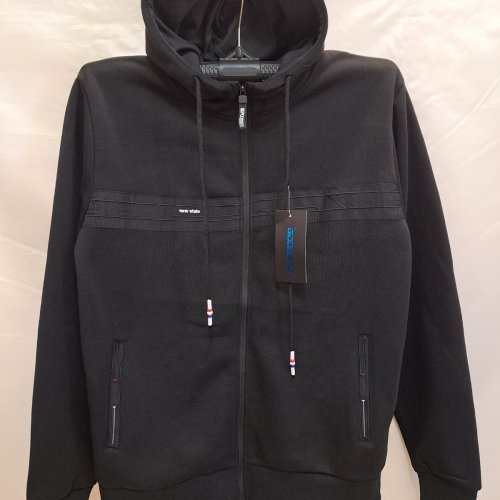 Кофта спорт Giang (3XL-7XL) A5237 black (зима) Giang A5237 black