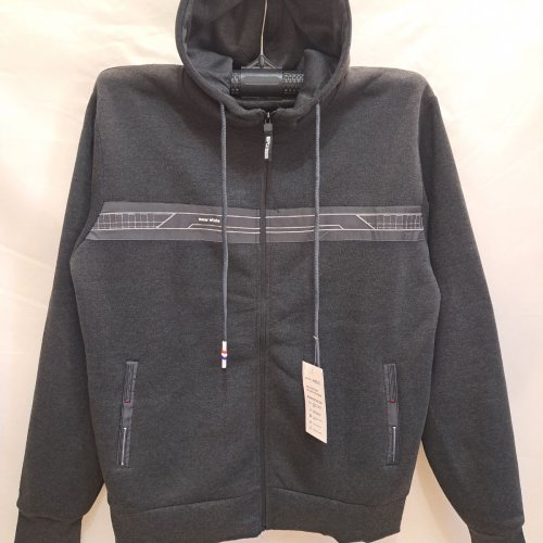 Кофта спорт Giang (3XL-7XL) A5237 grey (зима) Giang A5237 grey