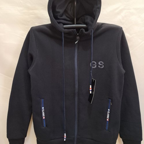 Кофта спорт Giang (M-3XL) A5239 navy (зима) Giang A5239 navy