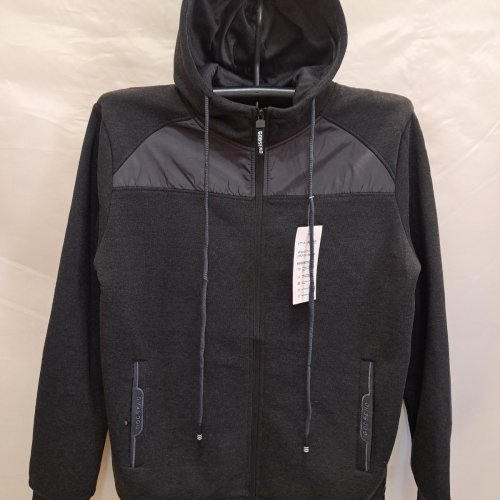 Кофта спорт Giang (M-3XL) A5250 d.grey (зима) Giang A5250 d.grey