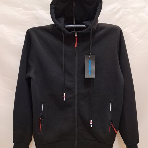 Кофта спорт Giang (M-3XL) A5252 black (зима) Giang A5252 black