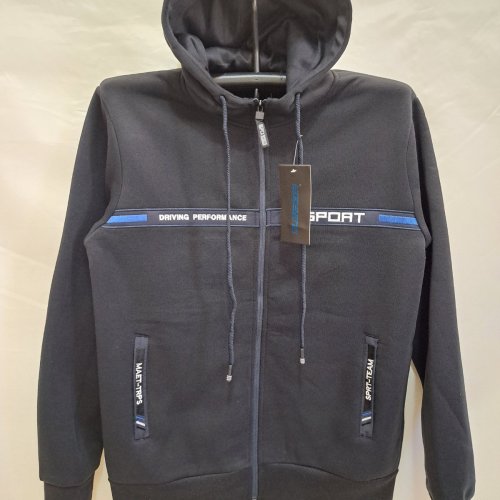 Кофта спорт Giang (M-3XL) A5253 navy (зима) Giang A5253 navy