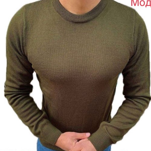 Свитер Надийка (M-2XL) 0190 khaki (деми) Надийка 0190 khaki