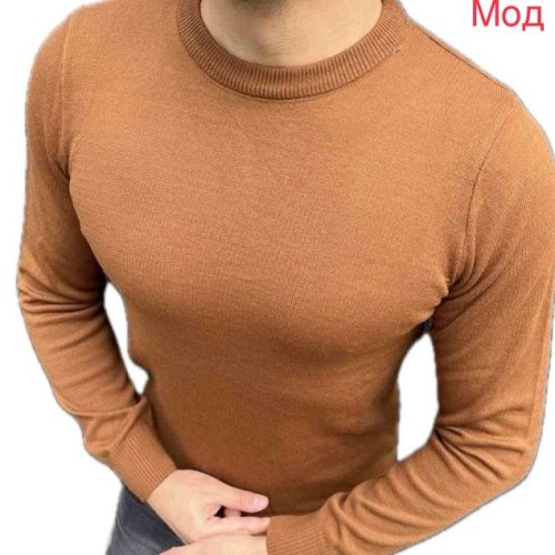 Свитер Надийка (M-2XL) 0190 l.brown (деми) Надийка 0190 l.brown