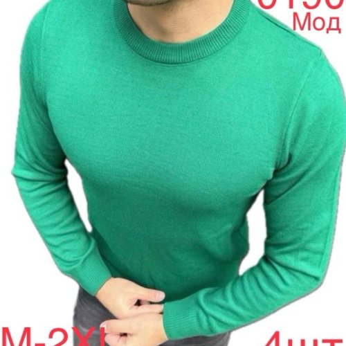 Свитер Надийка (M-2XL) 0190 l.green (деми) Надийка 0190 l.green