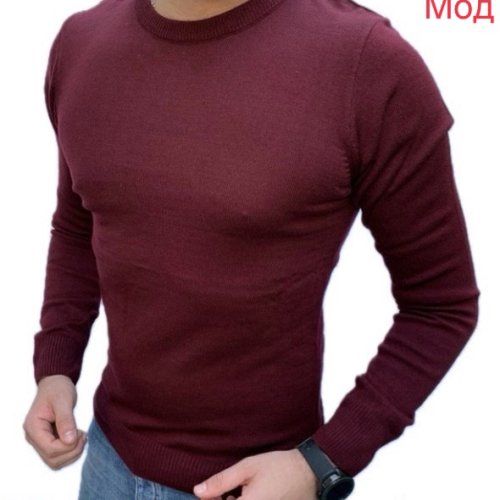 Свитер Надийка (M-2XL) 0190 wine (деми) Надийка 0190 wine