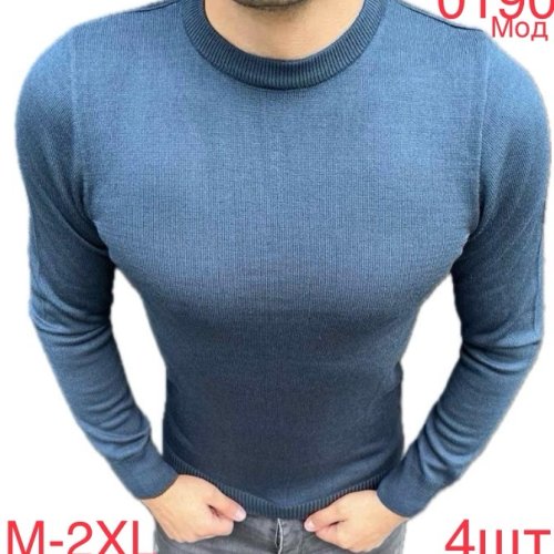 Свитер Надийка (M-2XL) 0190-1 blue (деми) Надийка 0190-1 blue
