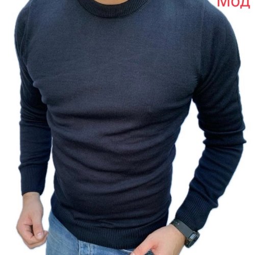 Свитер Надийка (M-2XL) 0190-1 navy (деми) Надийка 0190-1 navy
