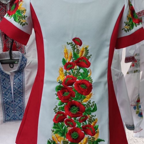 Платье Надийка (130-152) 130 white (лето) Надийка 130 white