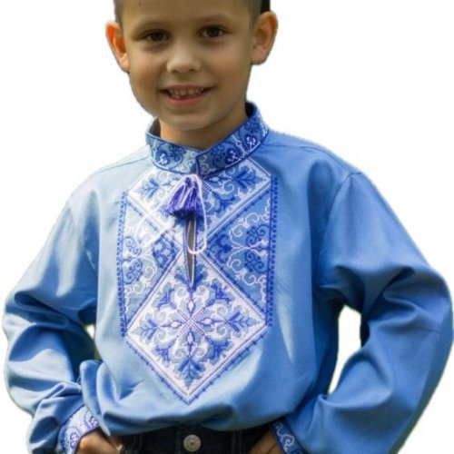Вышиванка Надийка (122-152) 565 l.blue (деми) Надийка 565 l.blue