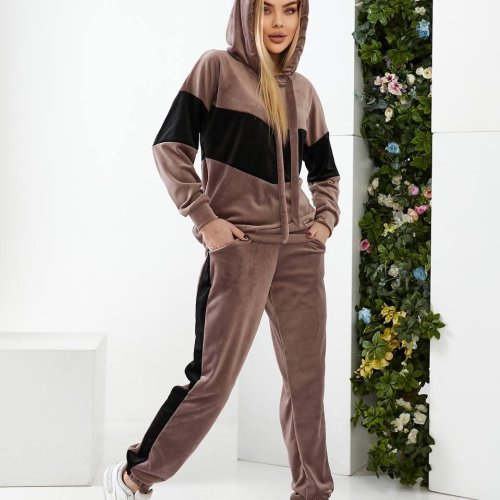 Костюм спорт Romeo life (42-56) 885 brown (деми) Romeo life 885 brown