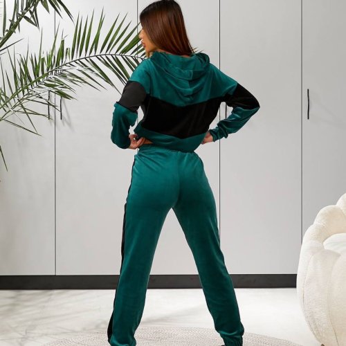 Костюм спорт Romeo life (42-56) 885 green (деми) Romeo life 885 green