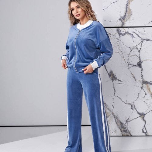 Костюм спорт Romeo life (42-56) 974 l.blue (деми) Romeo life 974 l.blue