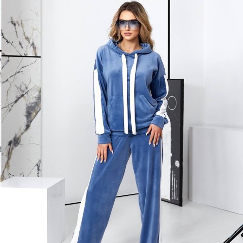 Костюм спорт Romeo life (42-56) 978 l.blue (деми) Romeo life 978 l.blue