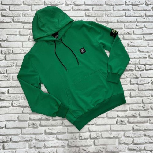 Худи Yulichka (M-3XL) H1777 green (деми) Yulichka H1777 green