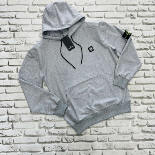 Худи Yulichka (M-3XL) H1777 grey (деми) Yulichka H1777 grey
