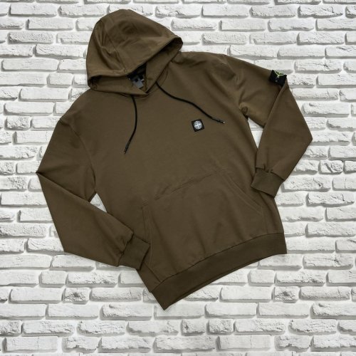 Худи Yulichka (M-3XL) H1777 khaki (деми) Yulichka H1777 khaki