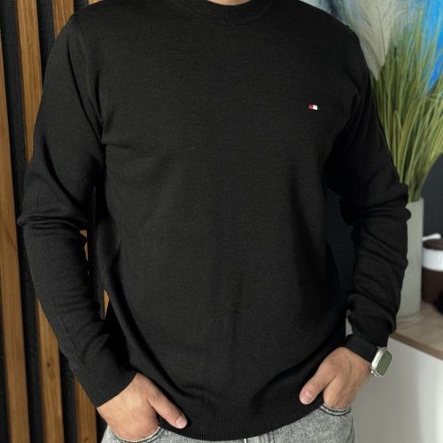 Свитер Nik (M-2XL) 55042 black (деми) Nik 55042 black