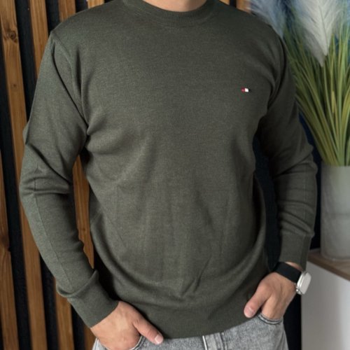 Свитер Nik (M-2XL) 55045 khaki (деми) Nik 55045 khaki