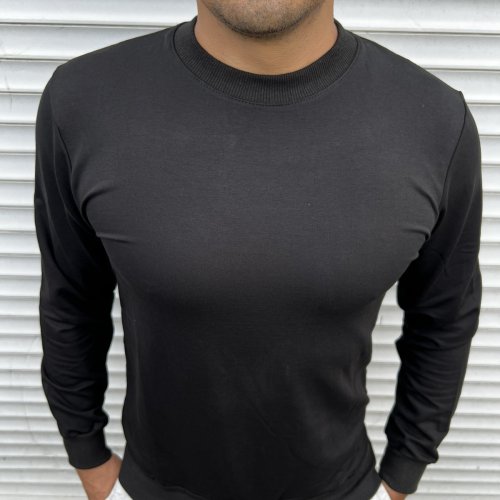 Свитер Nik (M-3XL) 55058 black (деми) Nik 55058 black