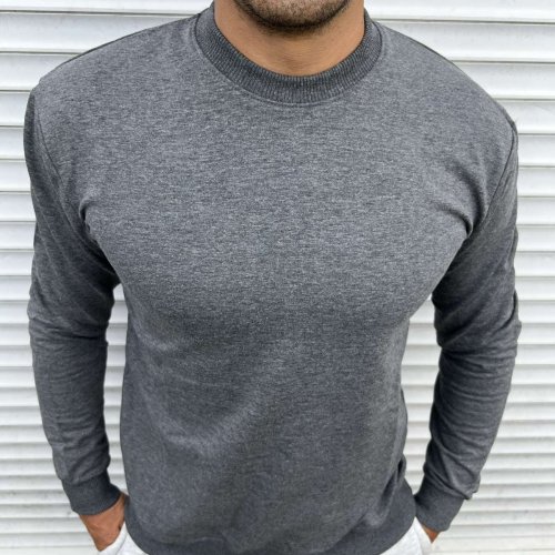 Свитер Nik (M-3XL) 55060 grey (деми) Nik 55060 grey