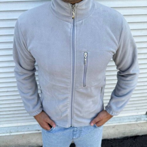 Кофта Nik (M-3XL) 55062 l.grey (деми) Nik 55062 l.grey