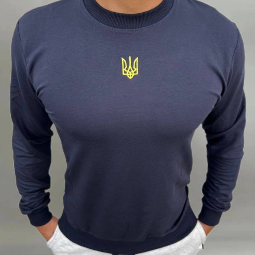 Свитер Nik (M-3XL) 55071 blue (деми) Nik 55071 blue