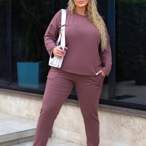 Костюм спорт Bulavka (48-58) 027 brown (деми) Bulavka 027 brown