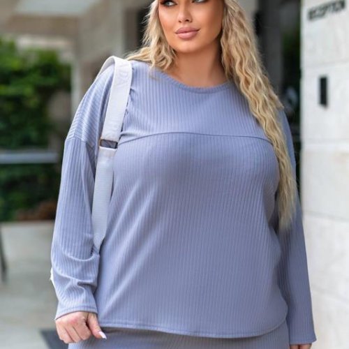 Костюм спорт Bulavka (48-58) 027 l.blue (деми) Bulavka 027 l.blue