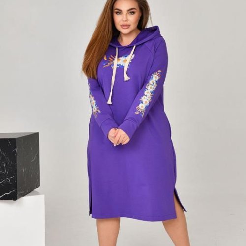 Платье Iren Veles (52-58) 4057 lilac (деми) Iren Veles 4057 lilac