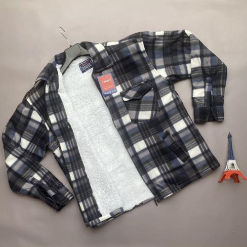 Рубашка Verton (M-4XL) 203 grey (зима) Verton 203 grey