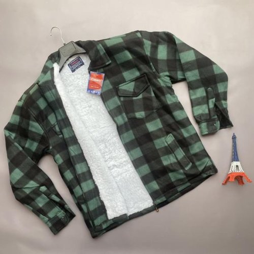 Рубашка Verton (M-4XL) 204 green (зима) Verton 204 green