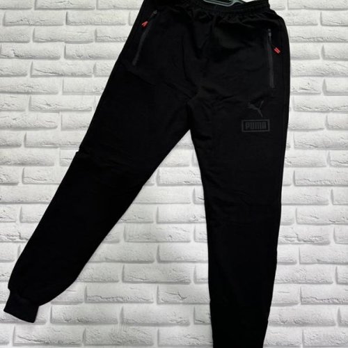 Штаны спорт Long Sport (46-54) LS56 black (деми) Long Sport LS56 black